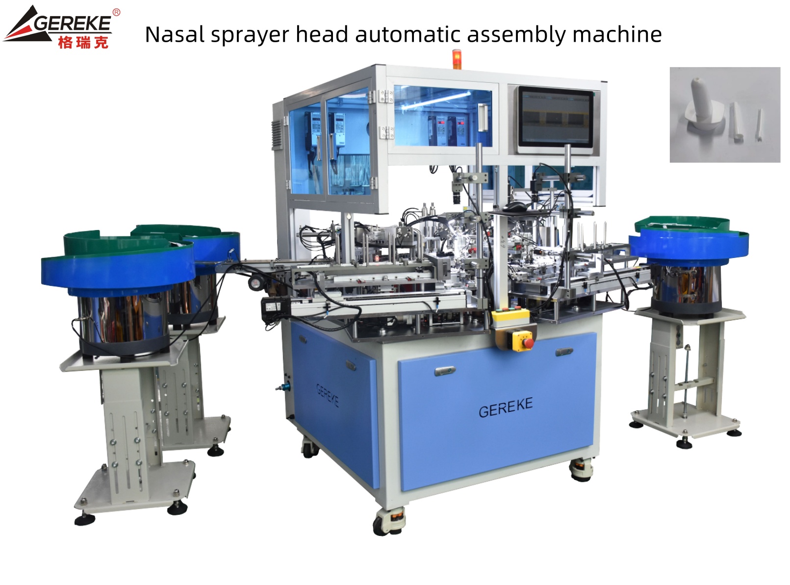 Nasal Sprayer Head Automatic Assembly Machine GRK-Y500