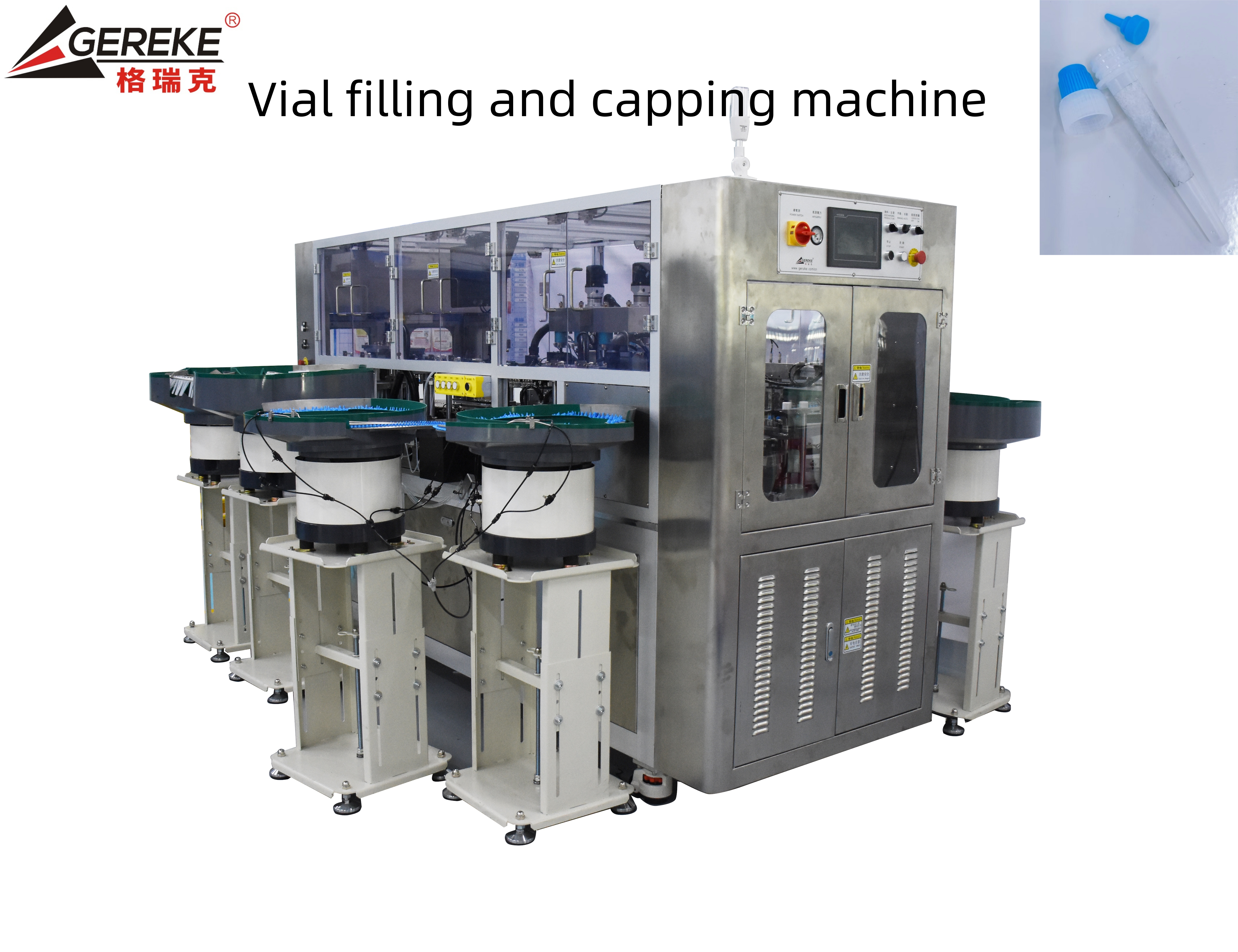 Vial filling and capping