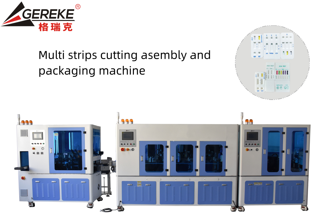 Cassette Kit (Lateral Flow) Assembly And Packaging Machine (Multi Windows Cassette)